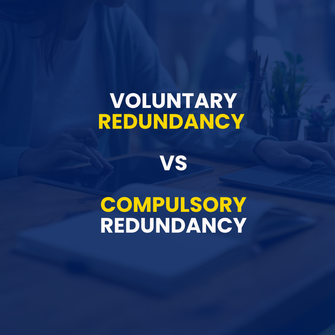 Difference between voluntary and compulsory redundancy UK