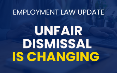 Why the unfair dismissal qualifying period dropping to six months matters