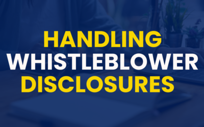How Ethical Organisations Can Handle Anonymous Whistleblower Disclosures